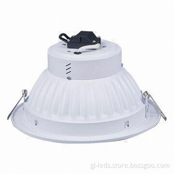 LED Downlight with 100 to 240V AC Input Voltage, 1,200 to 1,400 Luminous Flux